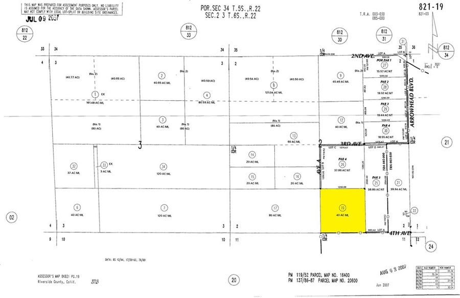 Property photo for 0 4th Avenue, Blythe, CA
