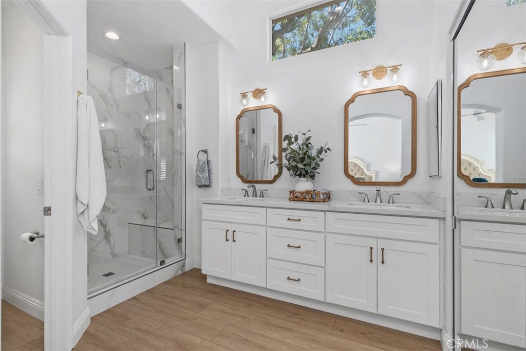 21121 Cancun, Mission Viejo, CA 92692 New Renovation Primary Spa / Bathroom.