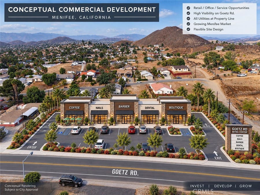 Property photo for 0 Goetz Road, Menifee, CA