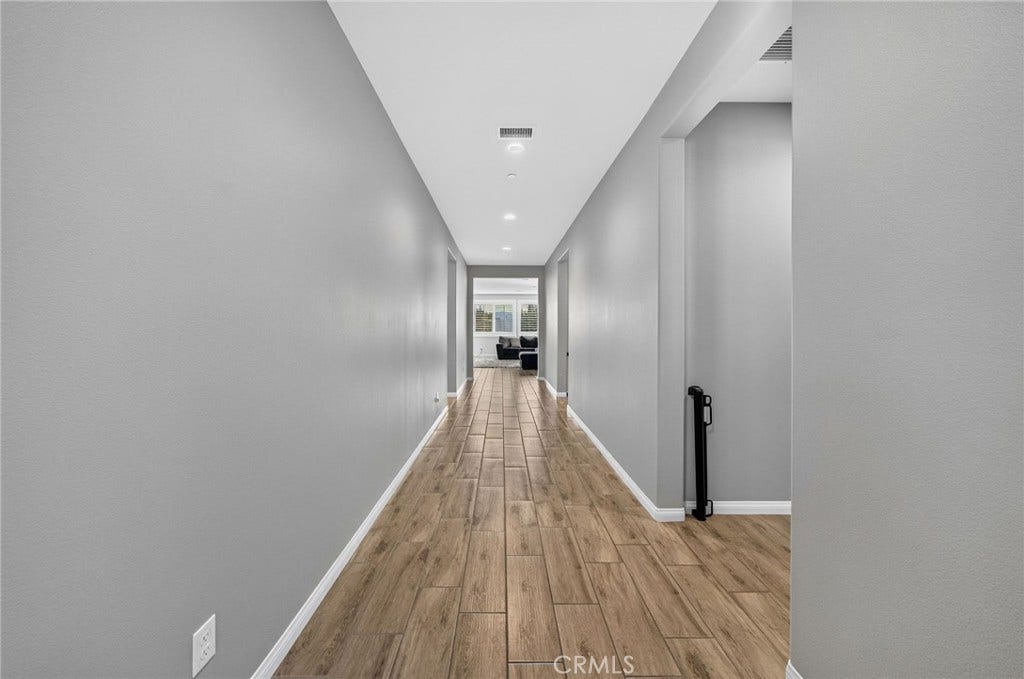 32404 Peters Street, Menifee, CA 92584 Entry Hallway - two spare bedrooms and den to the right