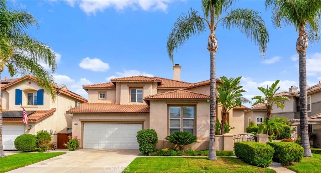 32440 Magenta Court, Temecula, CA 92592 Beautiful Two-Story Home Featuring Attractive Curb Appeal, A Two-Car Garage, Mature Palm Trees, And Beautifully Maintained Landscaping.