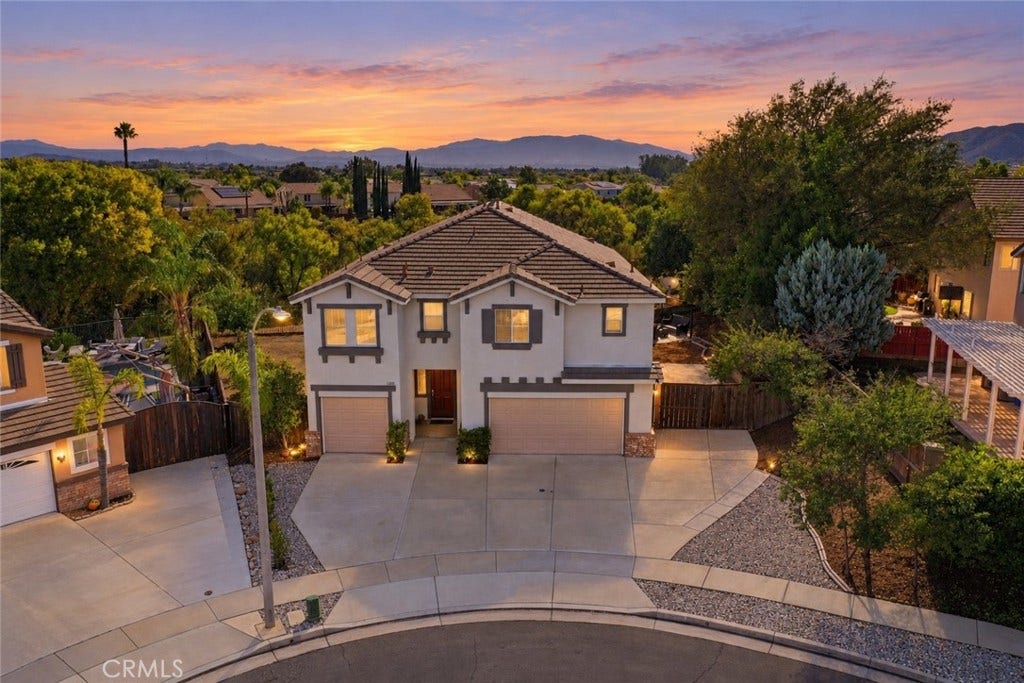 23934 Ridgeview Lane, Murrieta, CA 92562 Virtually enhanced.