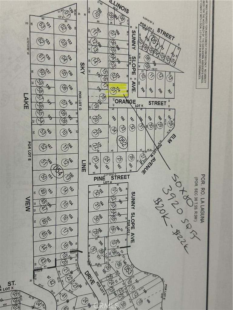 Property photo for 0 Sunnyslope Avenue, Lake Elsinore, CA