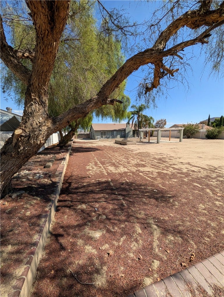 13053 Shubert, Moreno Valley, CA 92555 Backyard (back side)
