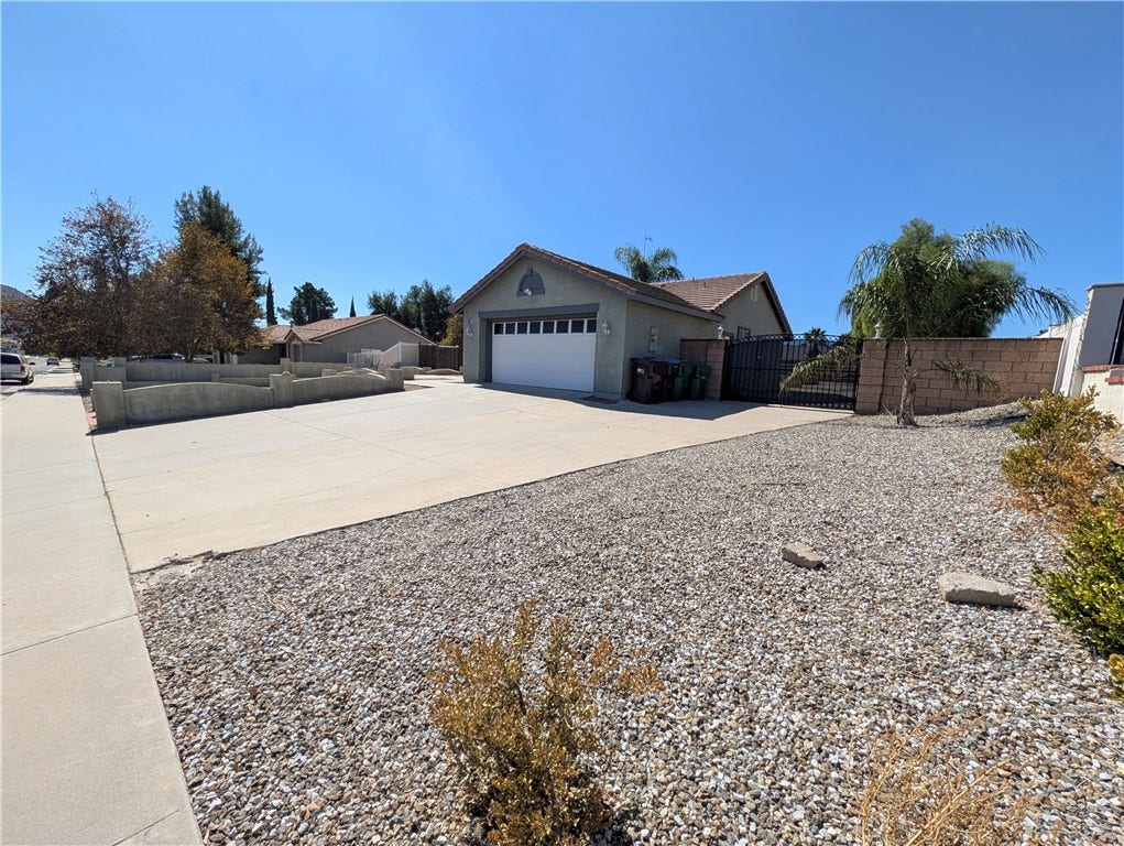 13053 Shubert, Moreno Valley, CA 92555 Right side, RV access