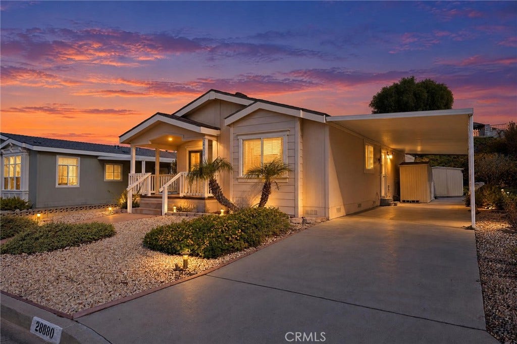 28880 Via Princesa, Murrieta, CA 92563 Twilight photo. Digitally enhanced.