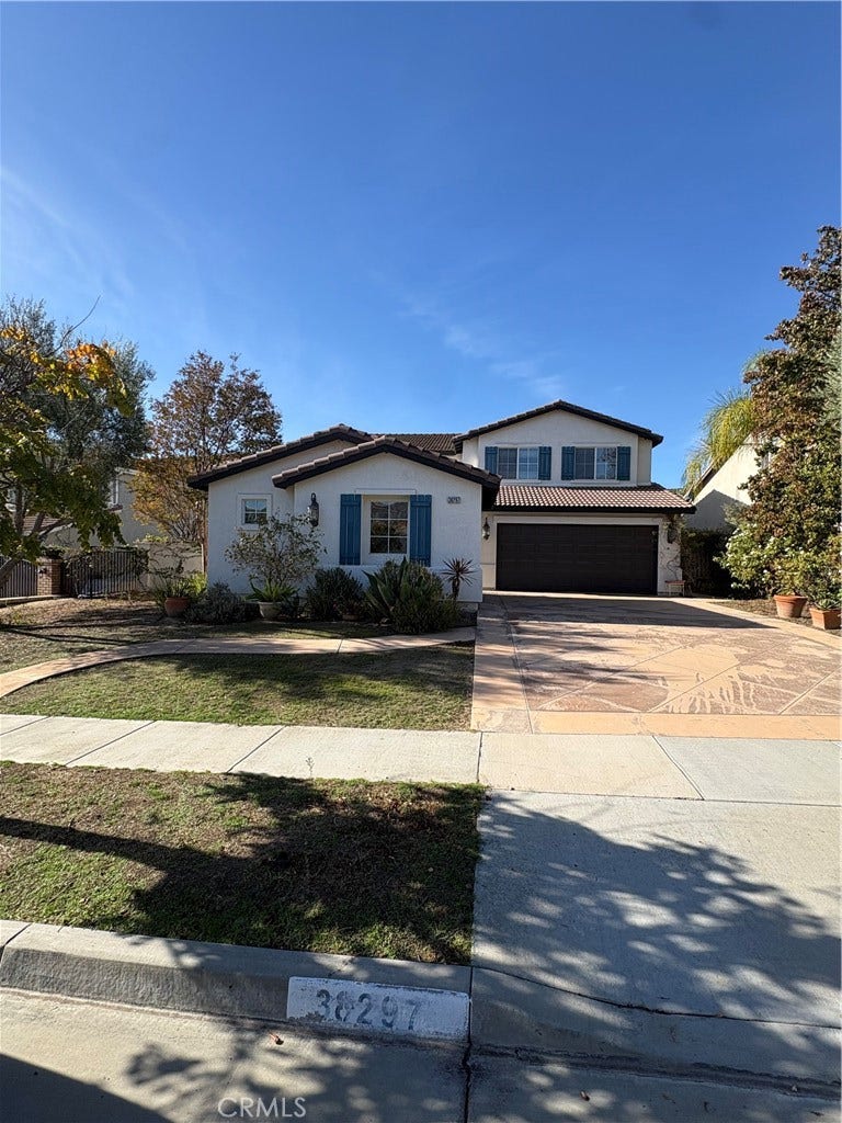 Property photo for 38297 Willow Court, Murrieta, CA
