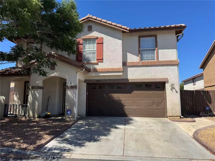 Property photo for 40251 Pantano, Palmdale, CA