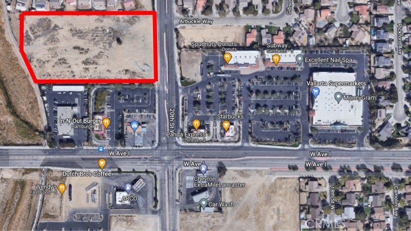 Property photo for 0 Vac/20th Stw/Vic Avenue H14, Lancaster, CA