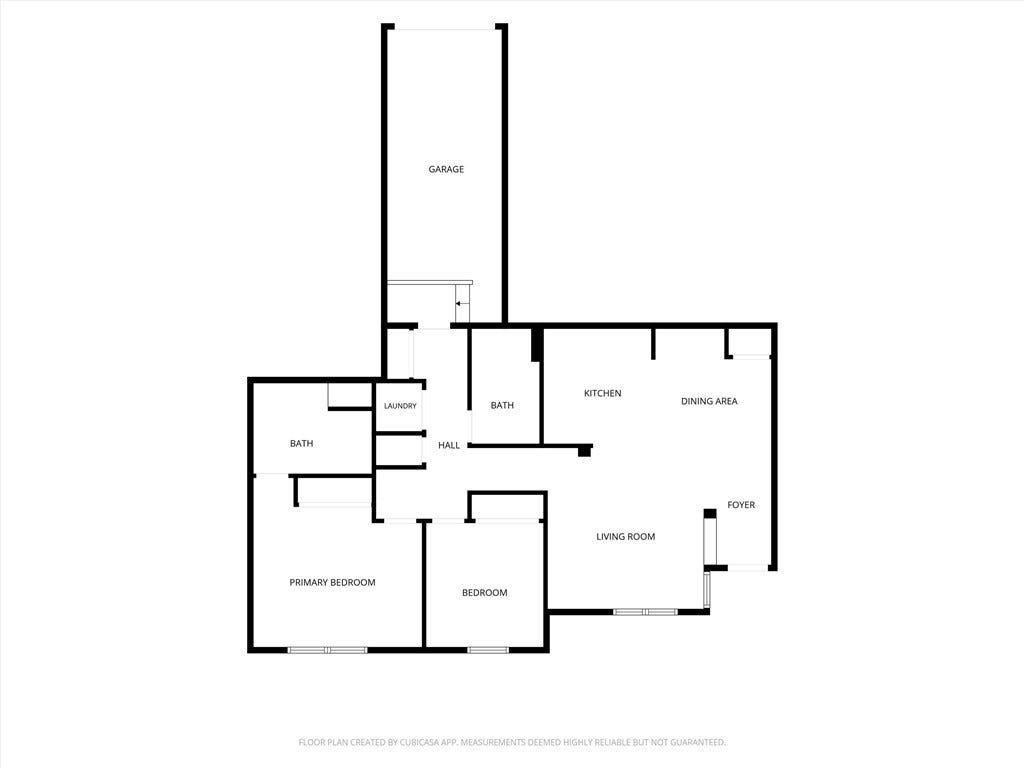 825 Francesca Drive, #103, Walnut, CA 91789 Floor plan provided by the photographer