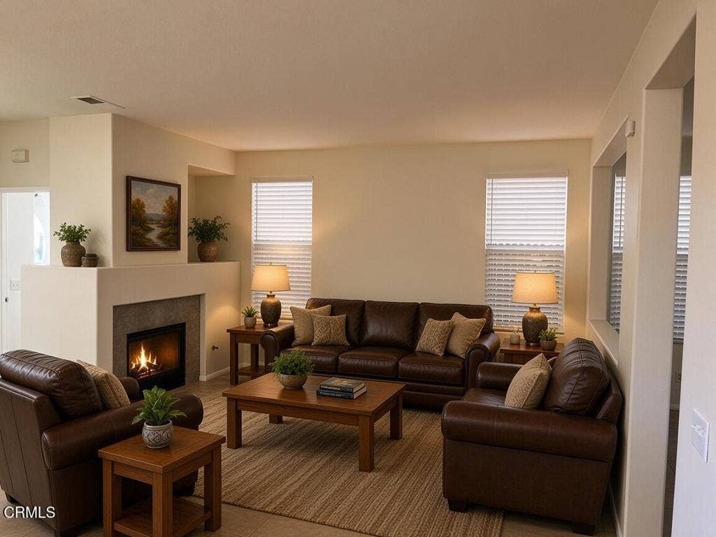 4599 Via Aciando, Camarillo, CA 93012 Living room (AI)