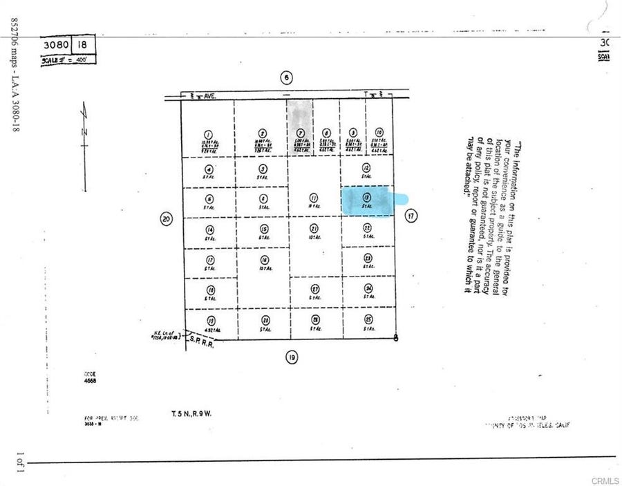 Property photo for 0 AVE T VIC 157 STE, Palmdale, CA