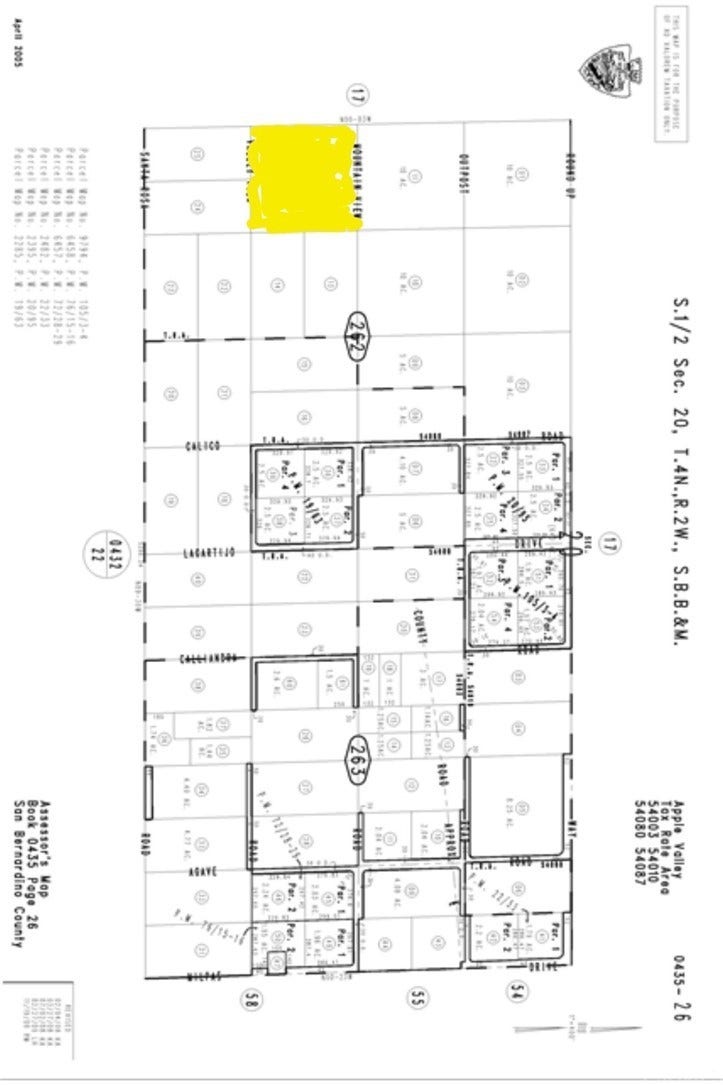 Property photo for 0 Off Mountain View Road, Apple Valley, CA