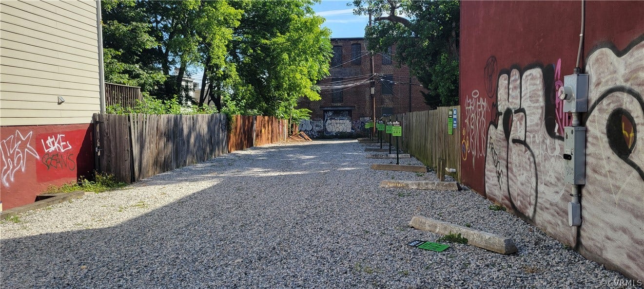 Front of Lot