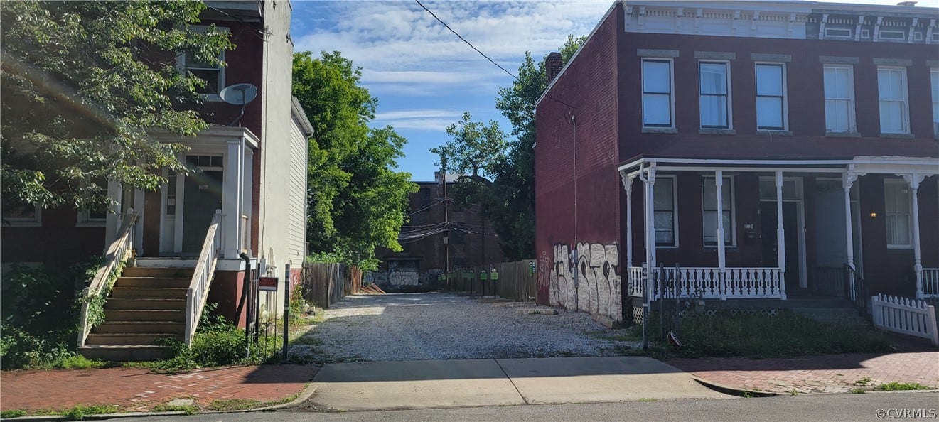 Front of Lot