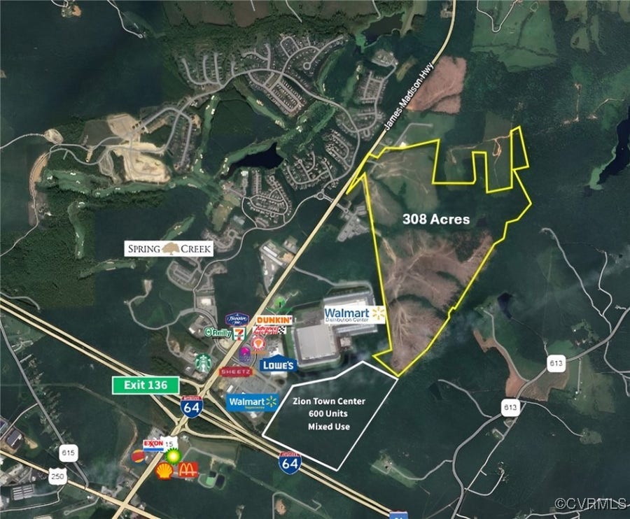 Property photo for TBD Spring Creek Tract, Louisa, VA