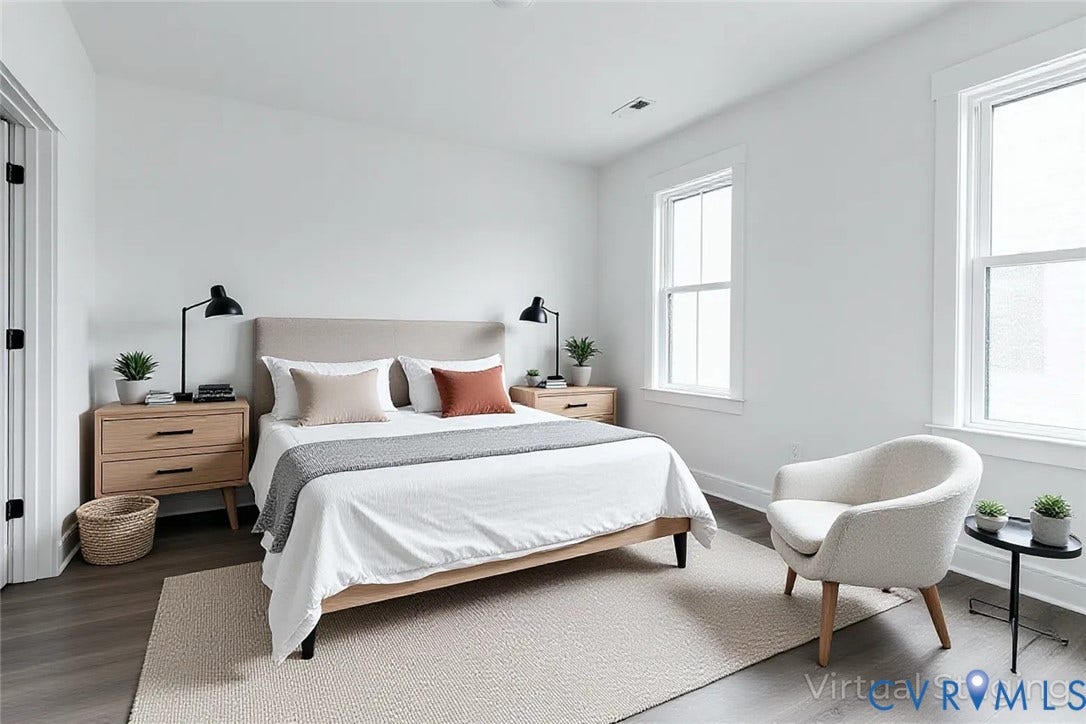 1823 W Cary Street, #A, Carytown, Richmond, VA 23220 Virtual staging