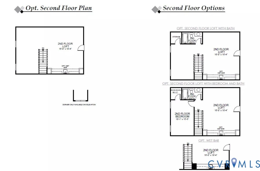 3708 Rocketts Ridge Drive, Rocketts Ridge, Sandy Hook, VA 23153 Optional floorplan