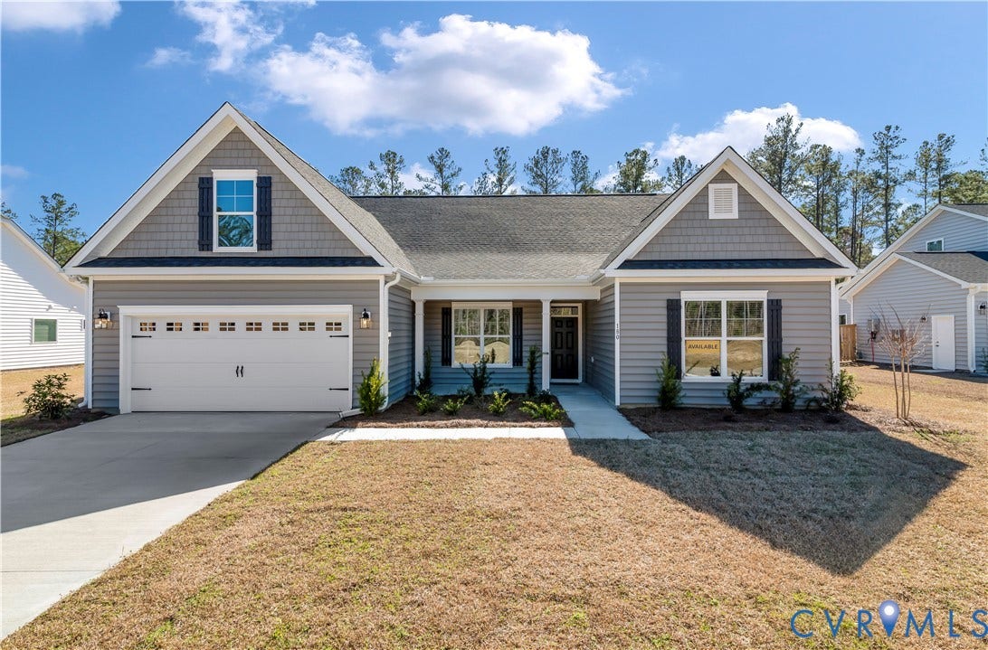 3708 Rocketts Ridge Drive, Rocketts Ridge, Sandy Hook, VA 23153 Photo represents the plan, not the actual home. Design selections may vary.
