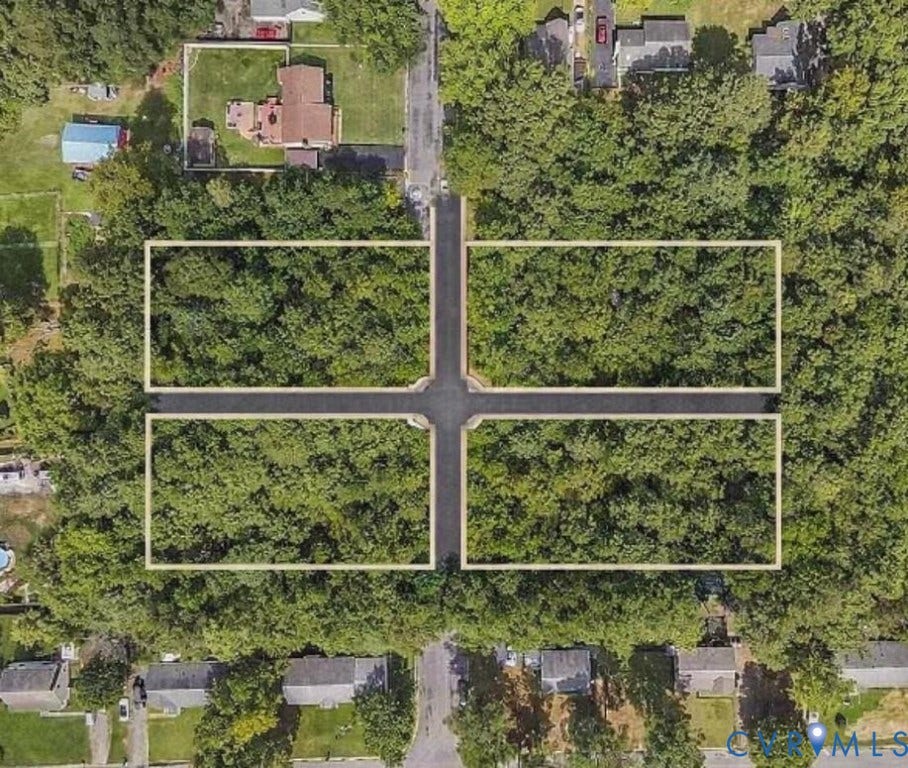 AI depiction of possible lots.