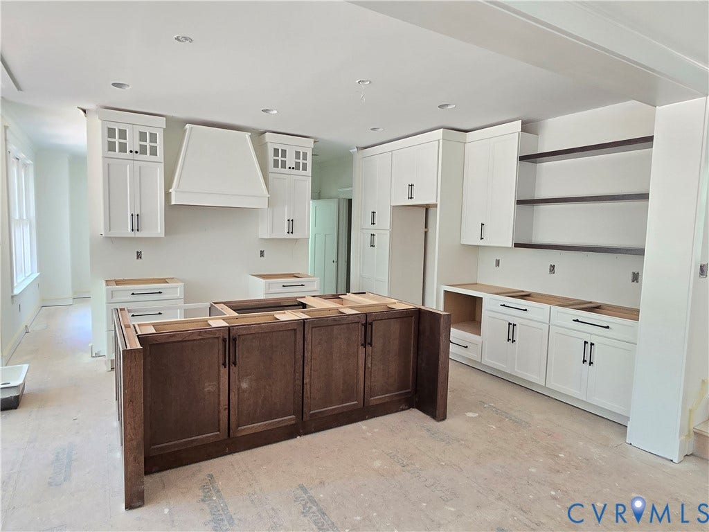 1704 Bridgewater Bluff, Goochland, VA 23102 Large kitchen island with storage on each side