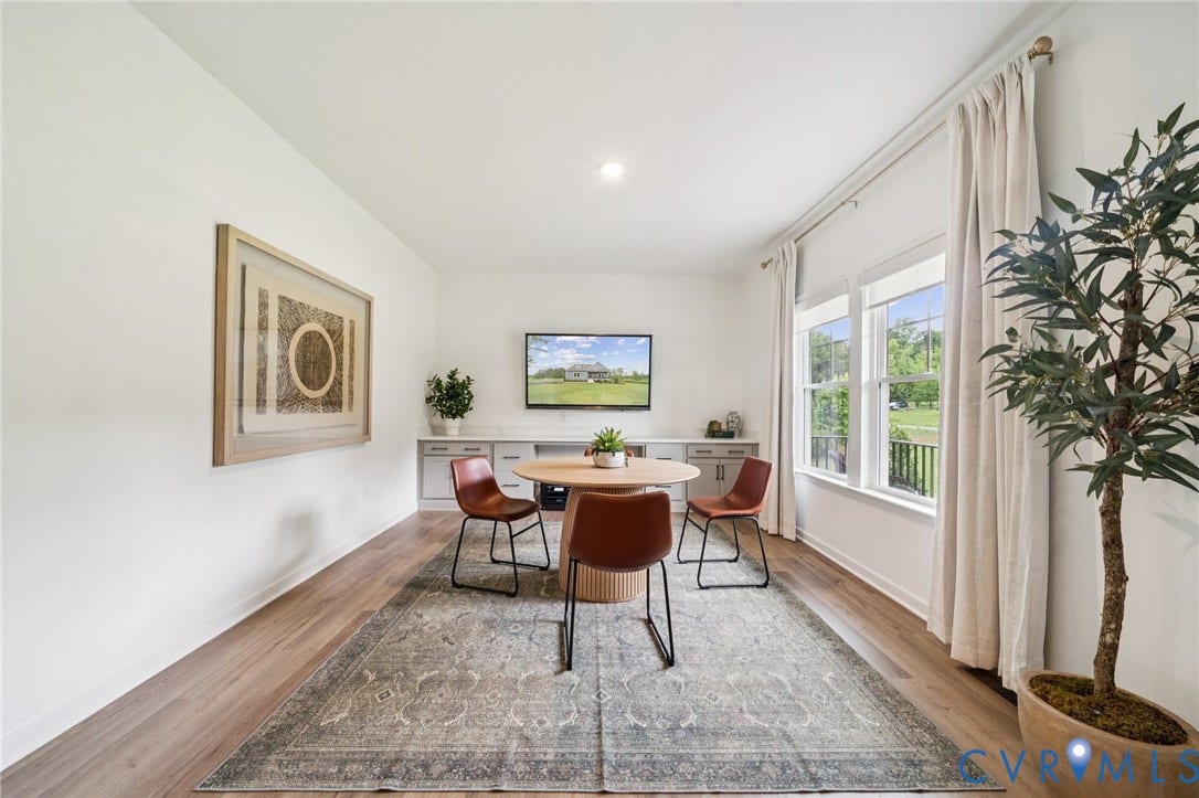 Staged home can be formal dining