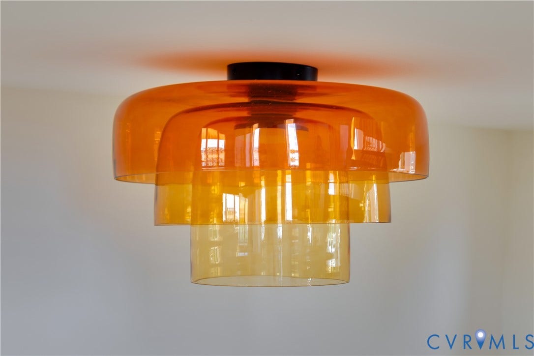 225 S Stafford Avenue, Fan District, Richmond, VA 23220 Detailed View of Stairway Lighting
