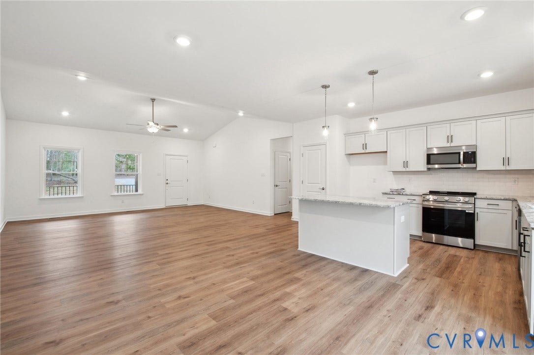 TBD Buckners (Lot 5) Lane, Compass Cove, Mineral, VA 23117 Looking over family room and front of home