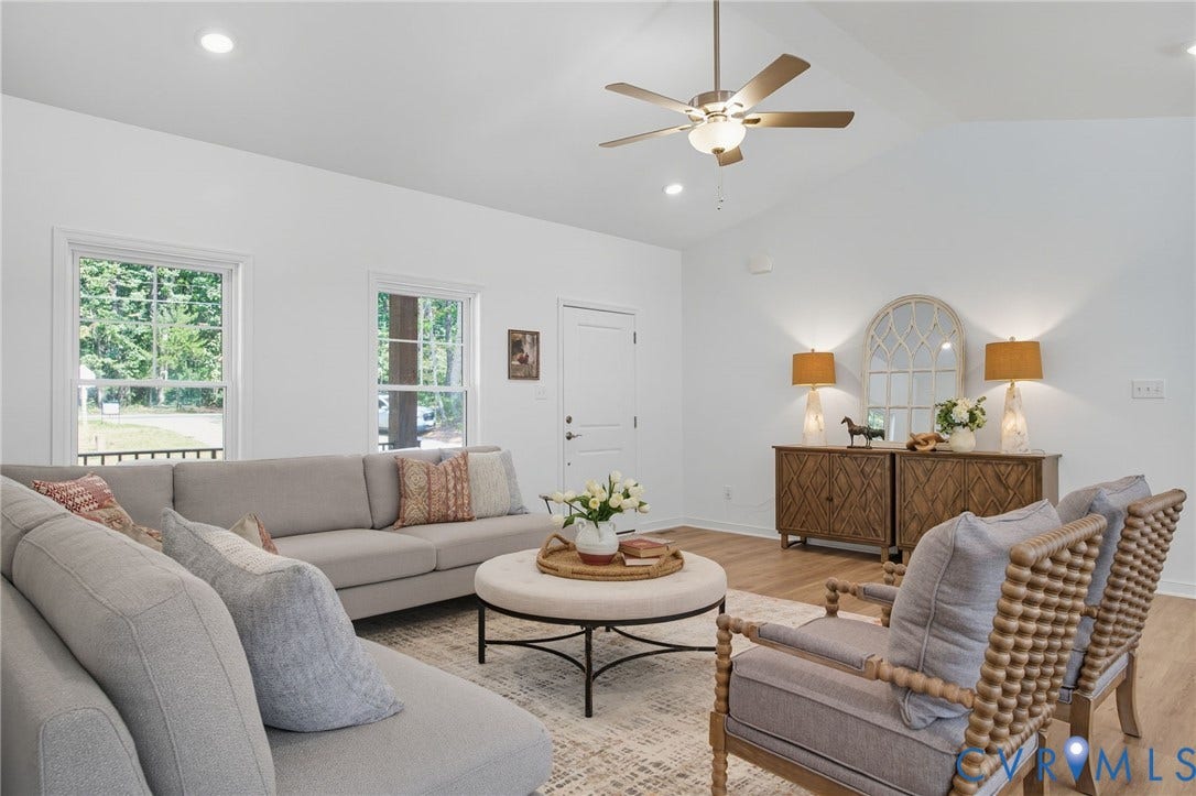 TBD Buckners (Lot 5) Lane, Compass Cove, Mineral, VA 23117 Staged home