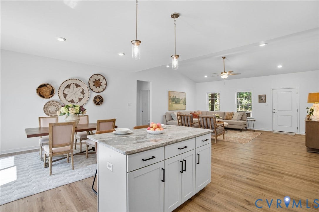 TBD Buckners (Lot 5) Lane, Compass Cove, Mineral, VA 23117 Staged home