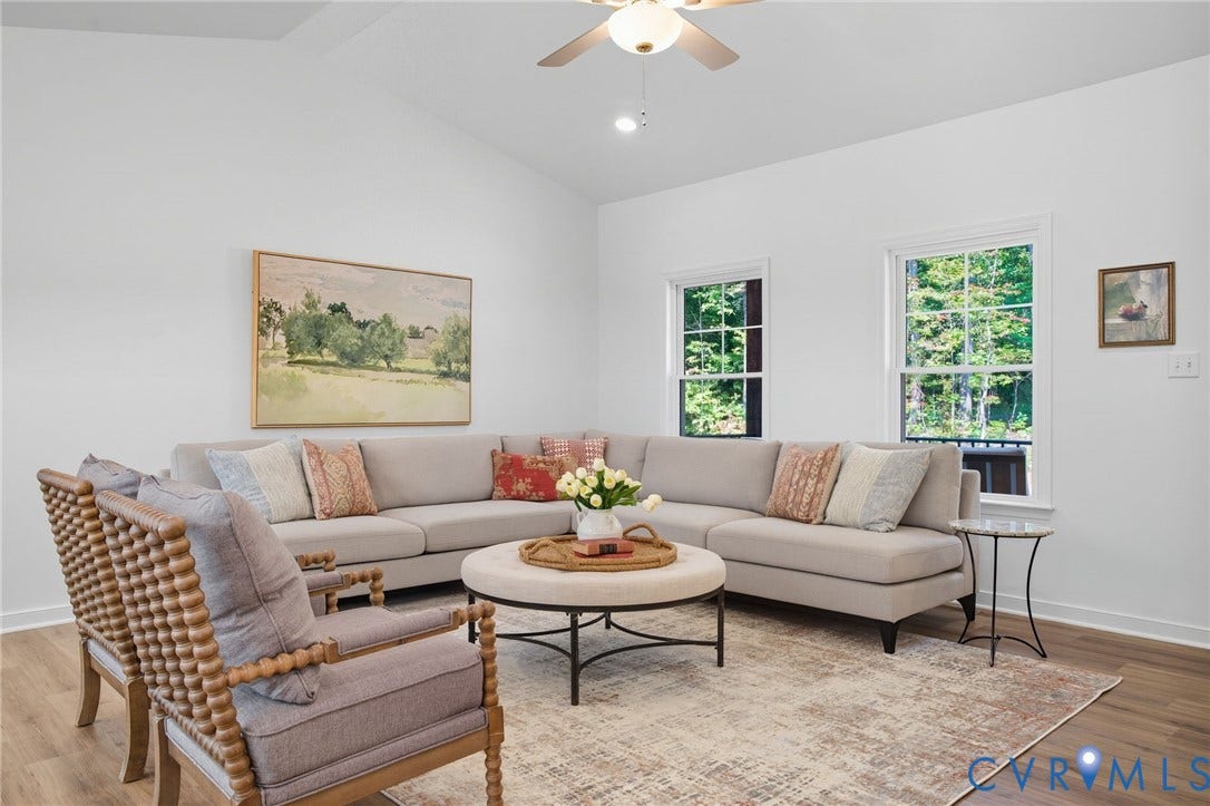 TBD Buckners (Lot 5) Lane, Compass Cove, Mineral, VA 23117 Staged home