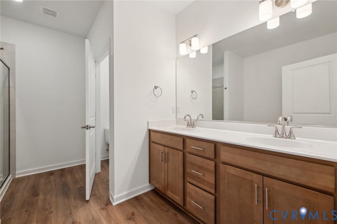 TBD Buckners (Lot 5) Lane, Compass Cove, Mineral, VA 23117 Tile shower, private water closet, dual vanity