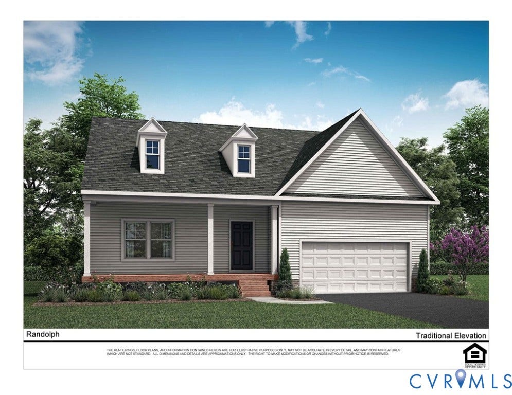 TBD Buckners (LOT 9) Lane, Compass Cove, Mineral, VA 23117 Traditional Elevation
