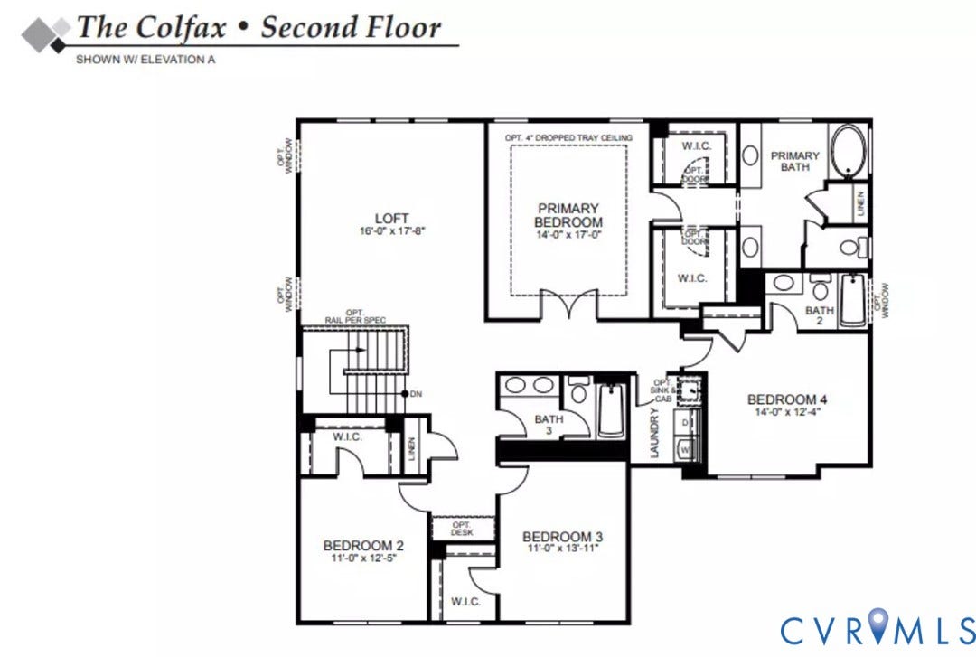 3930 Jett Court, Olivers Trail, Gum Spring, VA 23065 Photo represents the plan, not the actual home. Design selections may vary.
