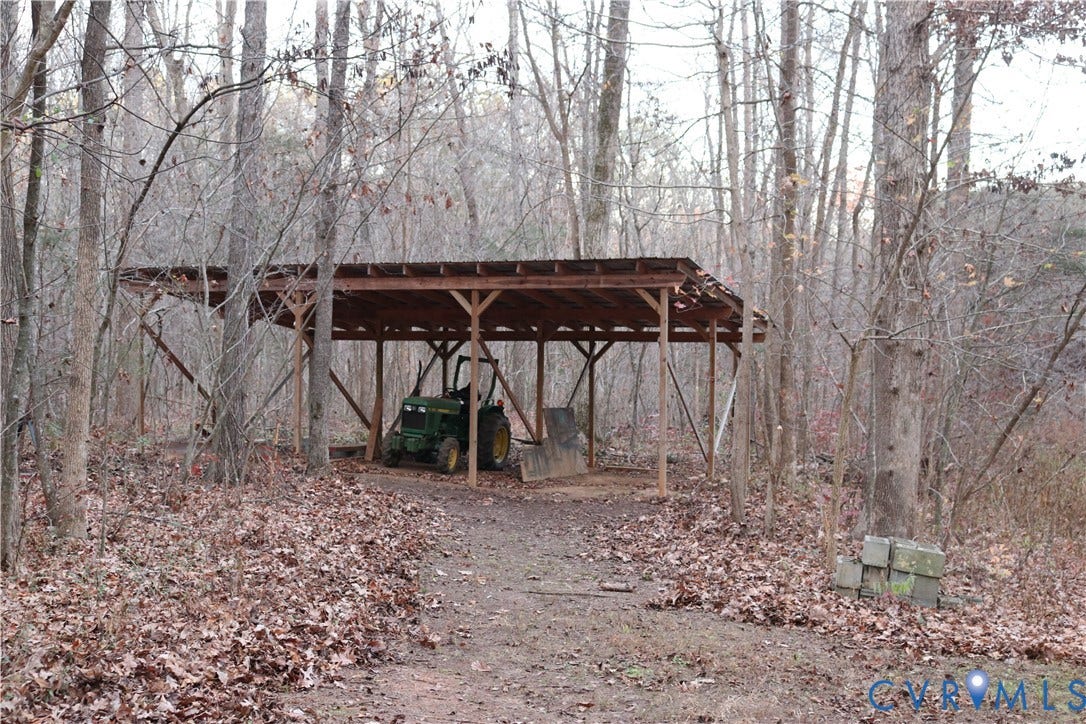 128 Quarry, Quarry, Cumberland, VA 23040 Pole barn