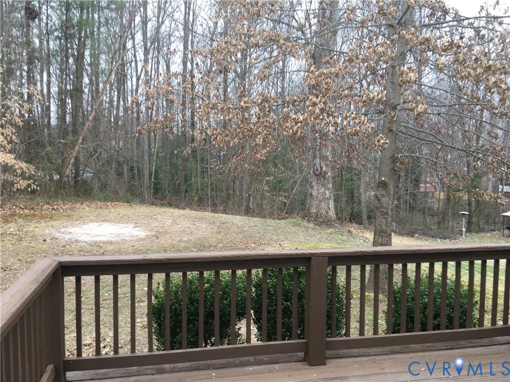 5104 Highberry Woods Road, Richmond, VA 23112 View of wooden deck