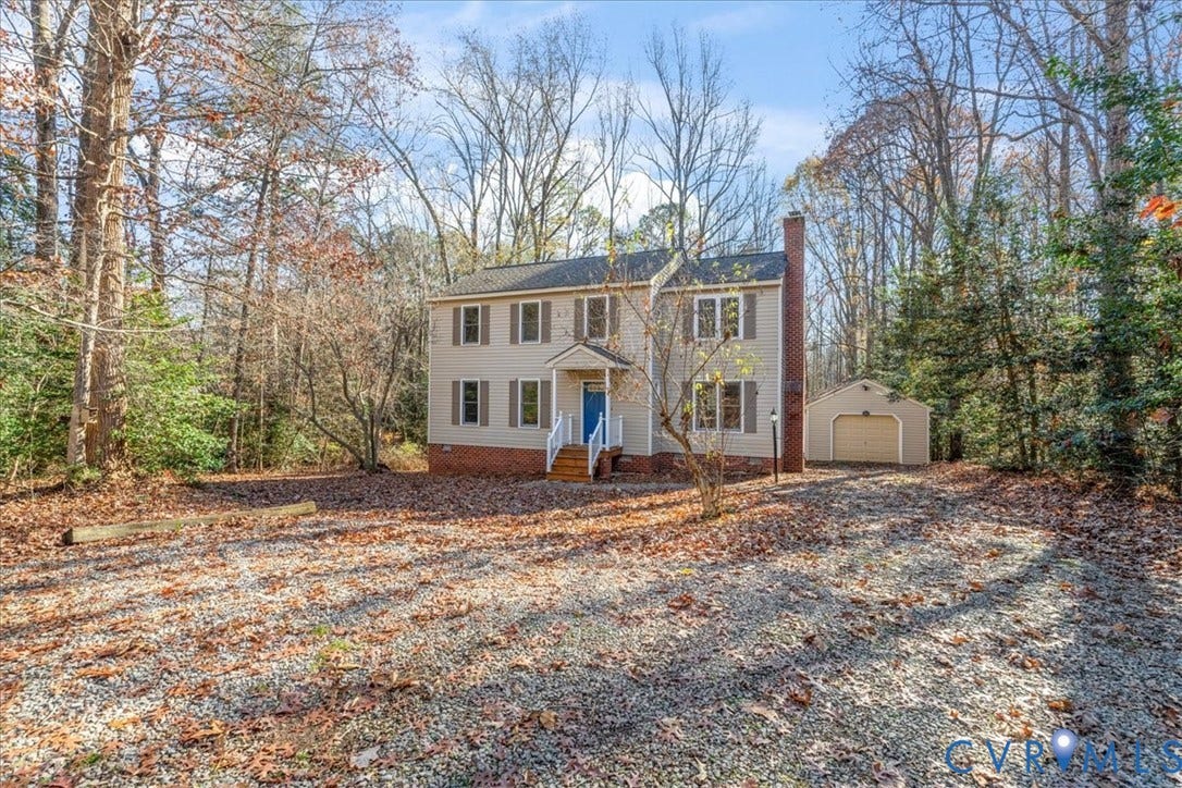2739 Ridgeview Road, Spencerwood West, Powhatan, VA 23139 THE BEST FIND IN POWHATAN COUNTY @ $399,000 with a Detached Garage!