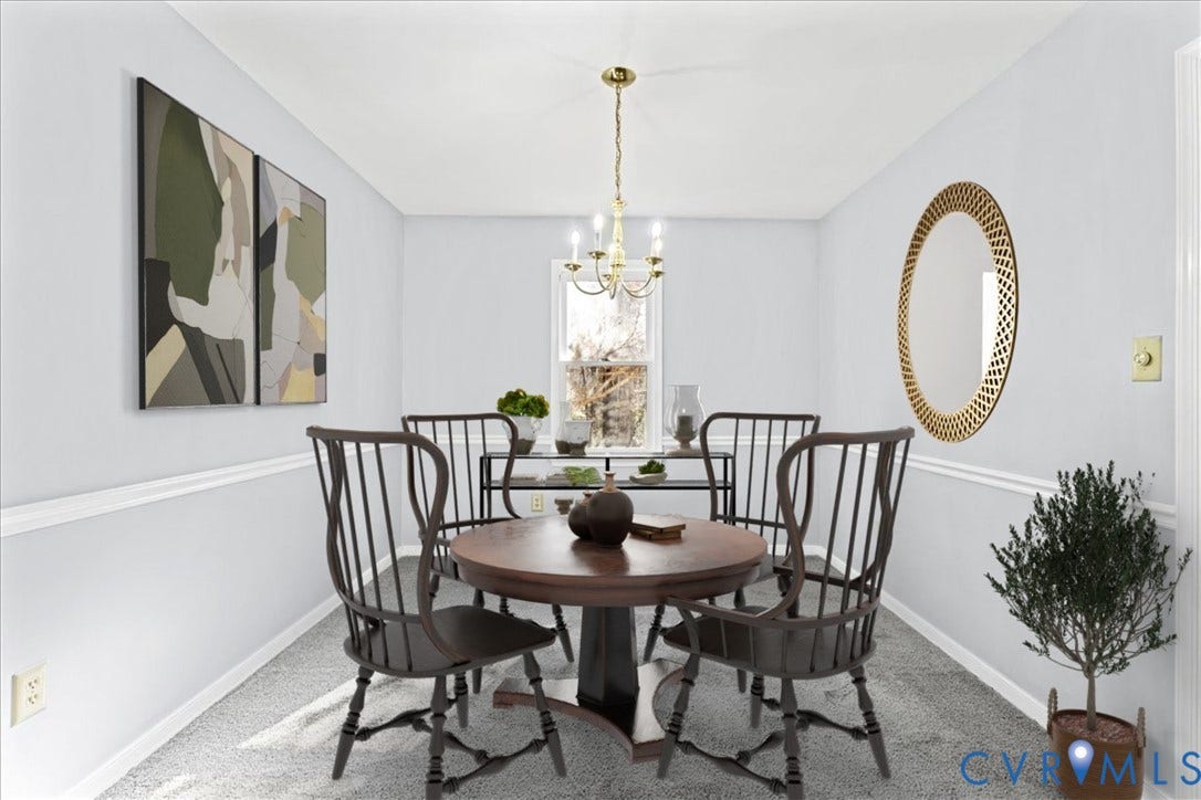 2739 Ridgeview Road, Spencerwood West, Powhatan, VA 23139 DINING ROOM