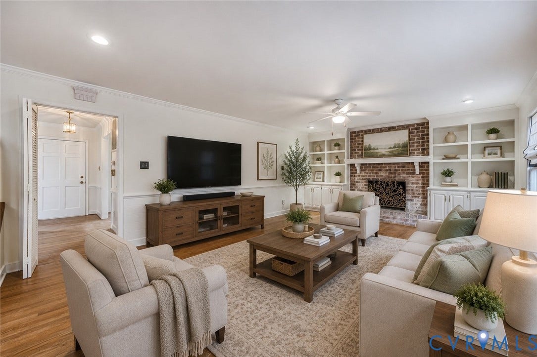 5301 Krag Road, Chester, VA 23831 AI Imagine this in your family room!