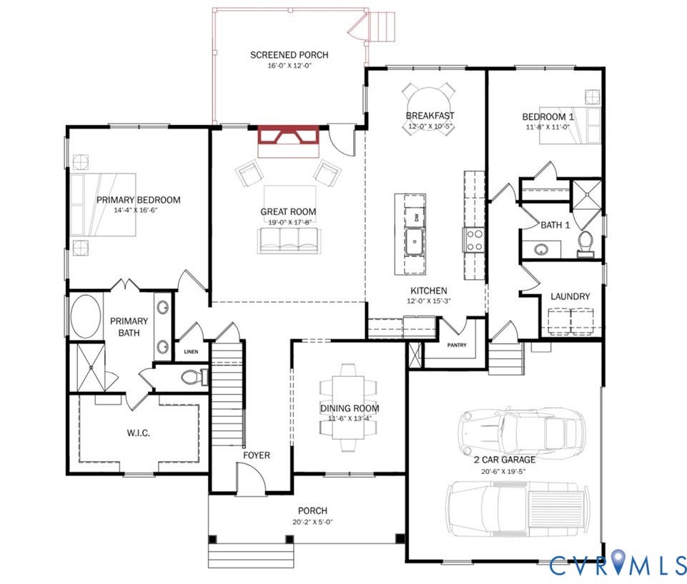 11900 Riverpark Terrace, Stoneybrook At River Ridge, Chesterfield, VA 23838