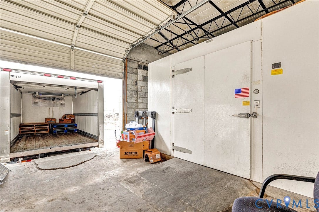 1505 Brook Road, Richmond, VA 23220 Loading Dock & Freezer
