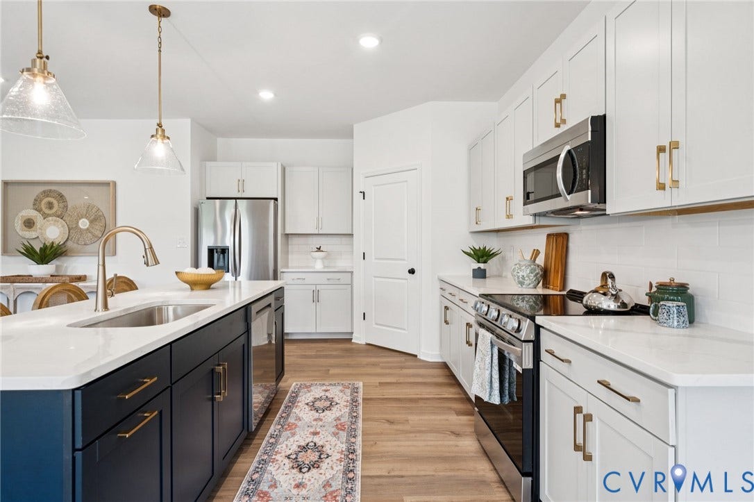 TBD Southern (Lot 36) Ridge, Compass Cove, Mineral, VA 23117 Large walk-in corner pantry in staged home