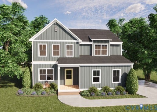 11105 Somerset Bluff Court, Somerset Hills, Glen Allen, VA 23059 Optional Farmhouse Elevation