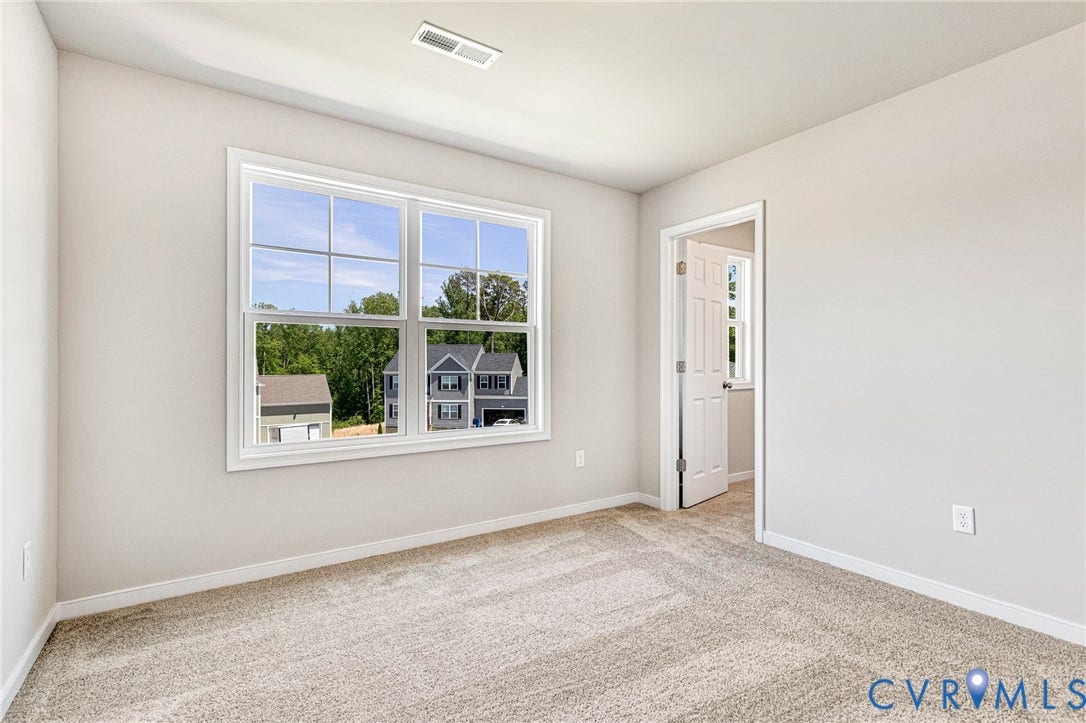 12606 Poplar Village Place, Poplar Village, Chester, VA 23831 Room featuring neutral-toned carpet flooring and light wall paint