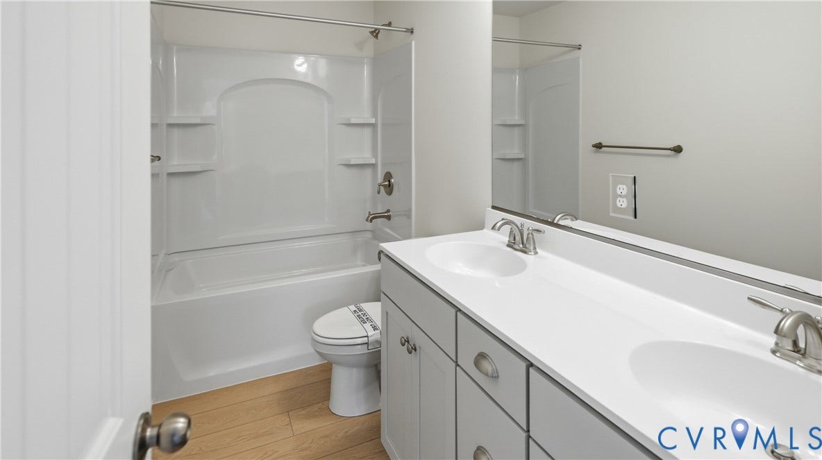 15123 Bishops Run Court, Cottages At Millwood, Chesterfield, VA 23112 This home is MOVE-IN READY! The photo represents the actual home.