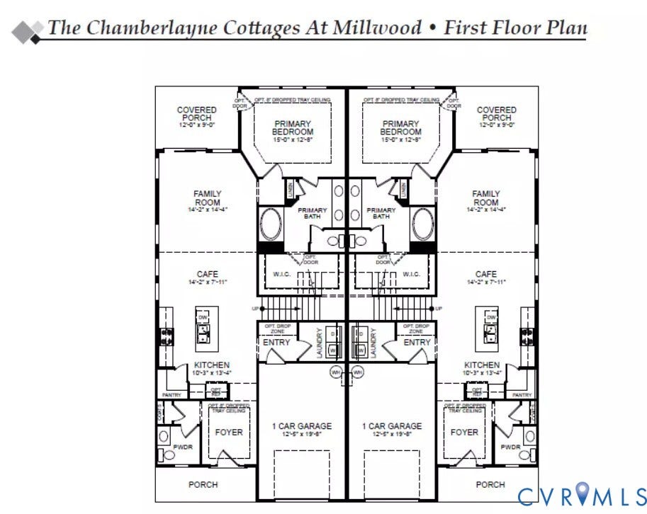 15123 Bishops Run Court, Cottages At Millwood, Chesterfield, VA 23112 First floor