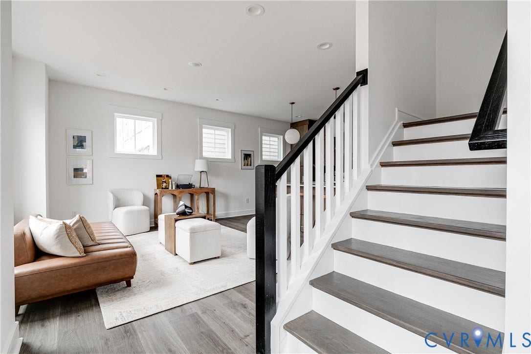 1827 W Cary Street, #D, Carytown, Richmond, VA 23220 Photo of staged model.