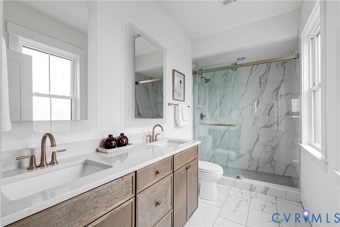 1827 W Cary Street, #D, Carytown, Richmond, VA 23220 Photo of staged model.