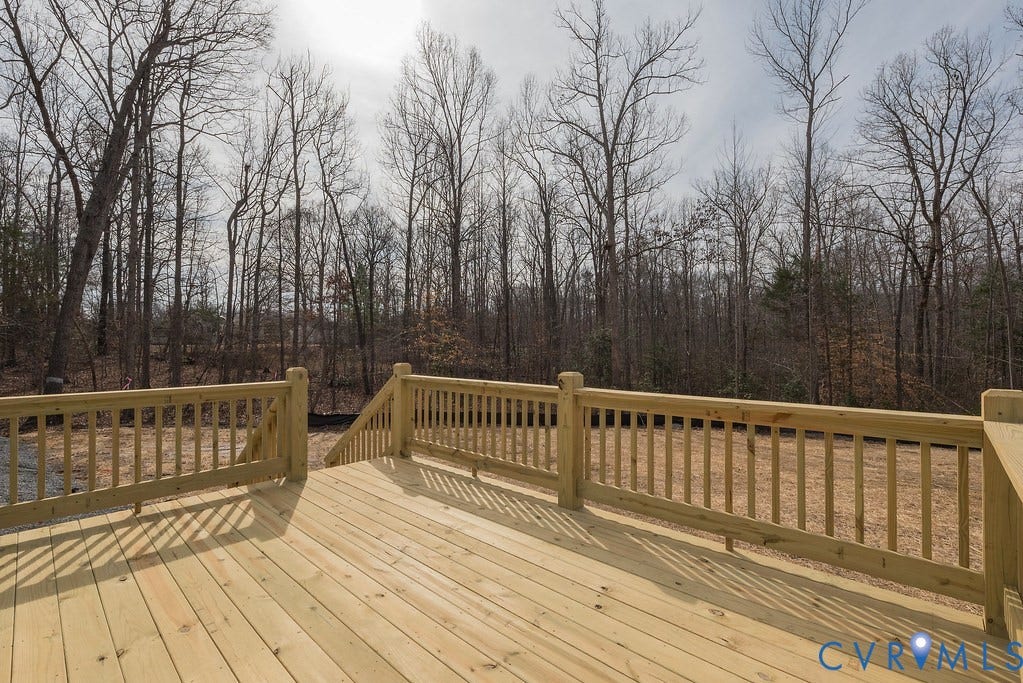 2513 Callies Way, Goochland, VA 23063 View of wooden deck
