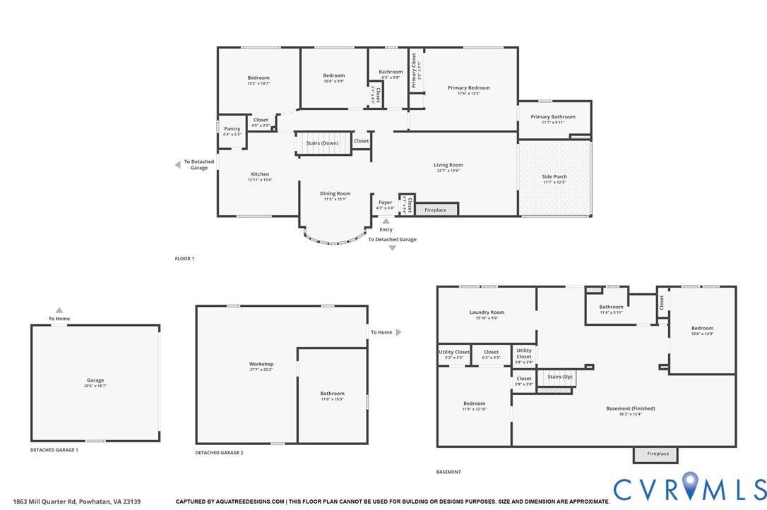 1863 Mill Quarter Road, Powhatan, VA 23139 1863 Mill Quarter Road, Powhatan, VA 23139